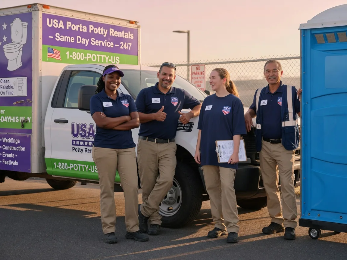 Porta Potty Rental company in Madison, WI
